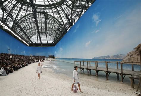 desfile chanel playa